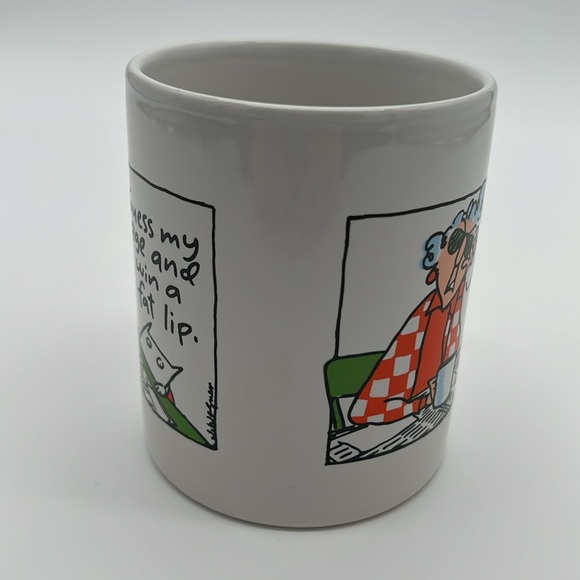 Hallmark Maxine Mug "Guess my Age and Win a Flat Lip" 11 oz Shoebox Greeting - Picture 2 of 8